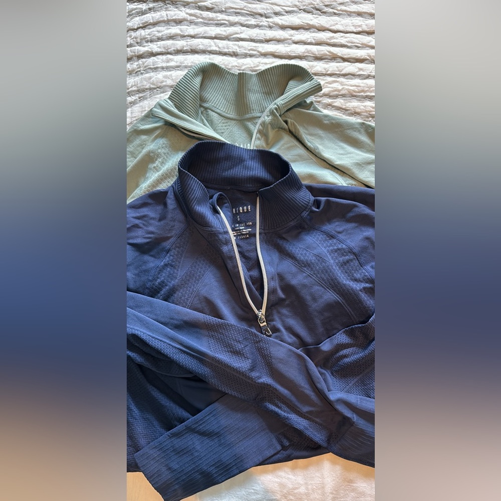 Anique Long Sleeve Sun Shirt Quarter Zip
